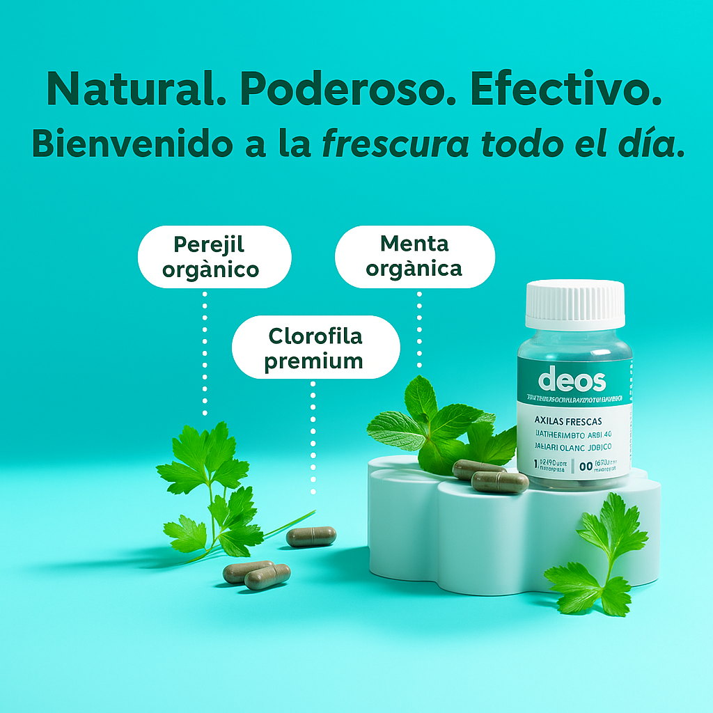 DEOS- Despídete del mal olor corporal en solo 3 días