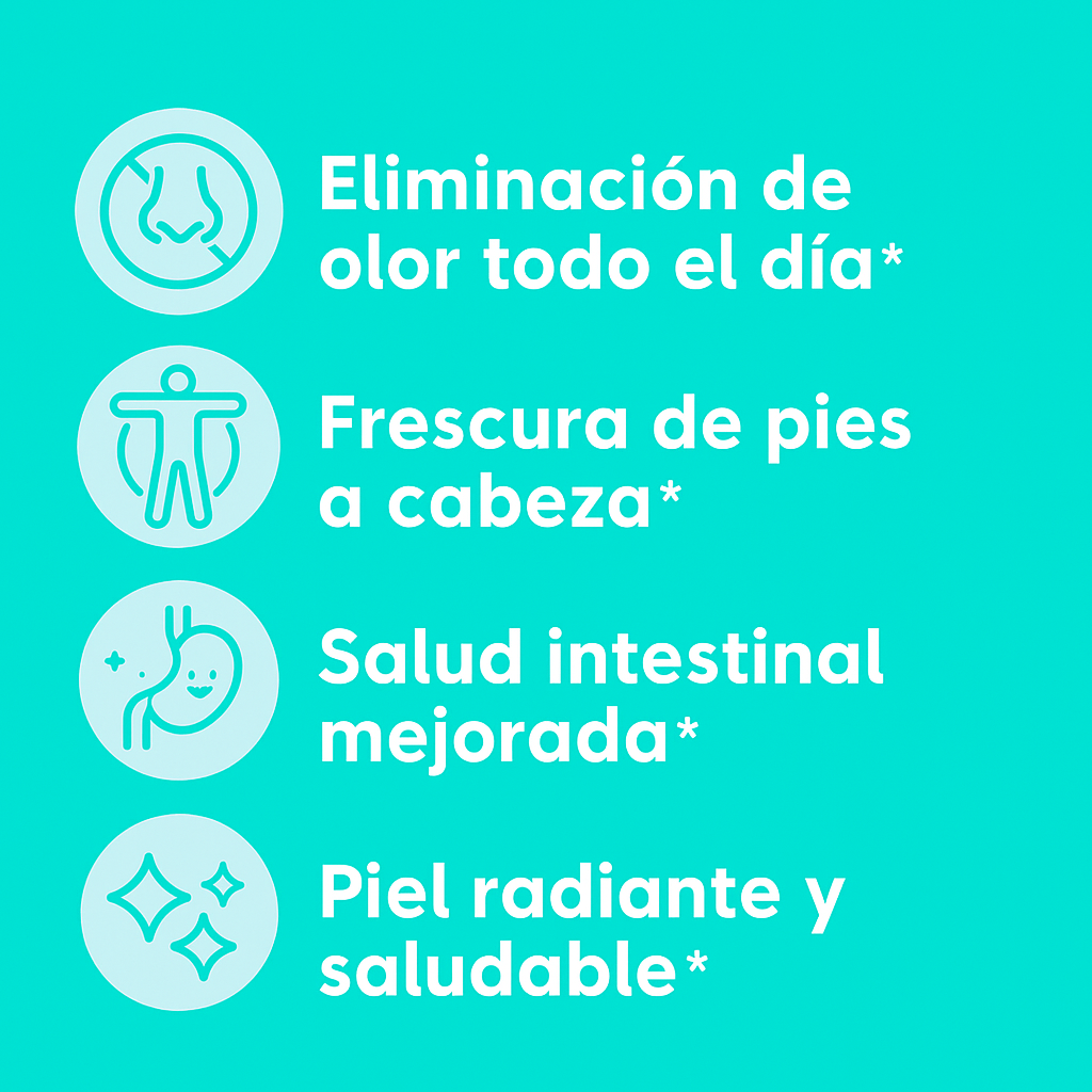 DEOS- Despídete del mal olor corporal en solo 3 días