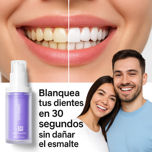 Blanqueador dental: Dientes más blancos en solo 2 minutos