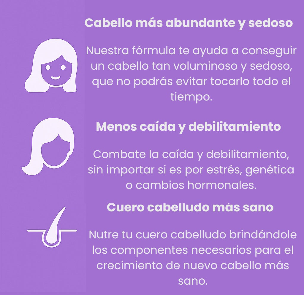 Cabello Fuerte, Piel Radiante - Biotina & Colágeno