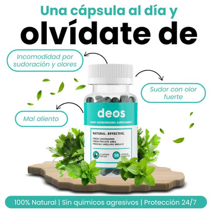 DEOS- Despídete del mal olor corporal en solo 3 días